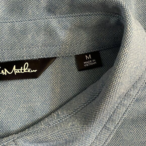 Travis Mathew Shirt Polo Golf Short Sleeve Active Athleasure Pullover Medium EUC - Picture 8 of 12